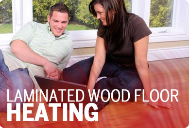 Wood underfloor heating